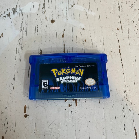 Nintendo Other - Pokemon Sapphire Version Game Boy Advance GBA Nintendo Remake Model Tested Works